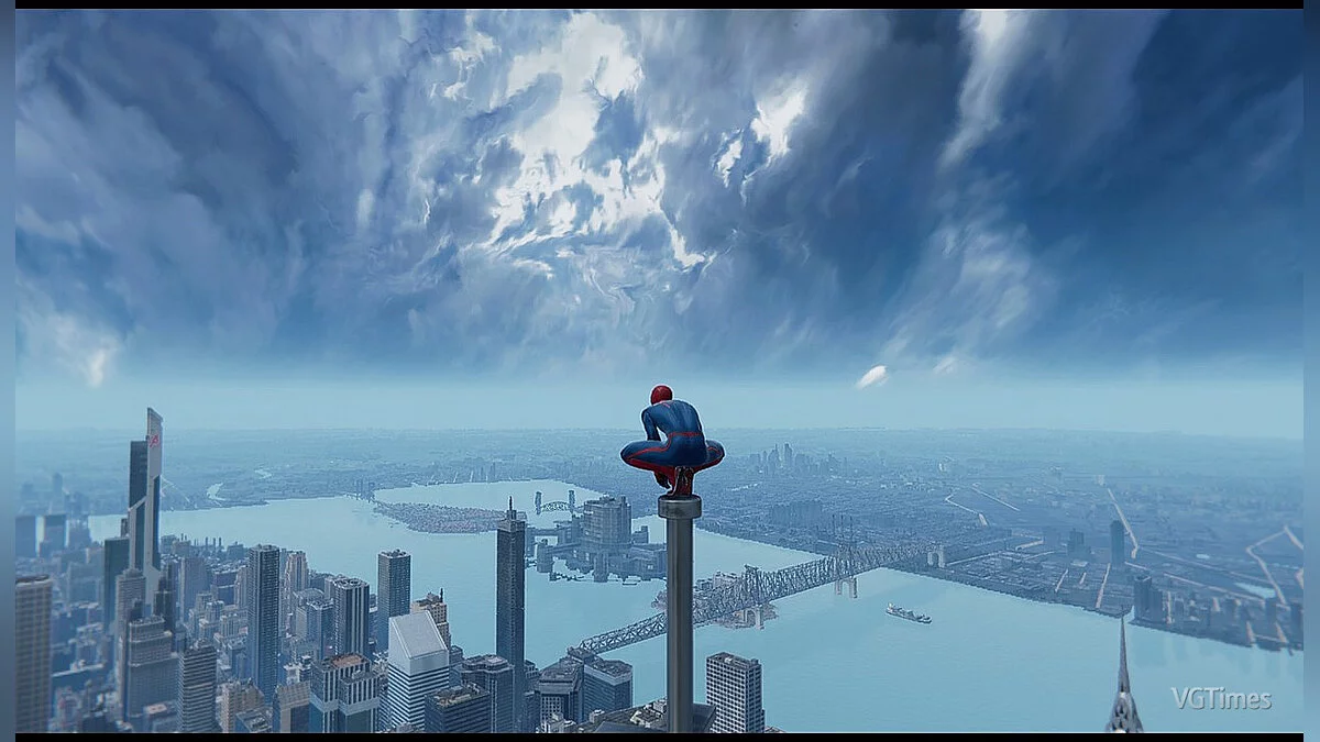 Marvel's Spider-Man Remastered — Анимированное дневное небо