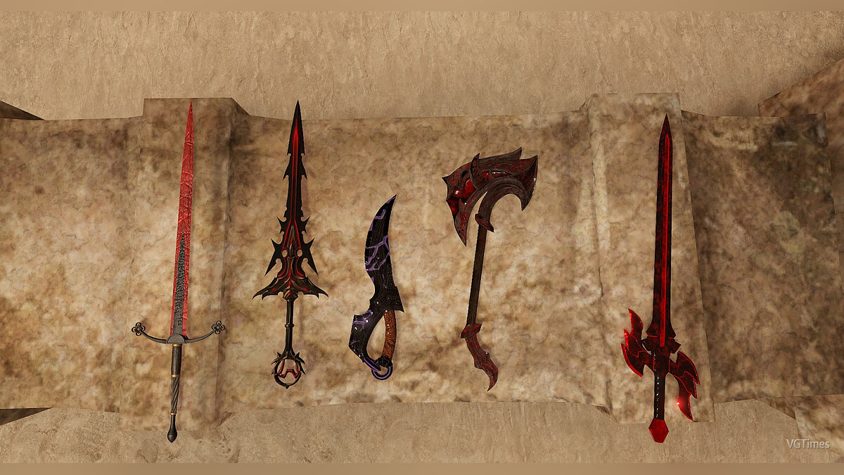 Blade and Sorcery — Набор демонического оружия