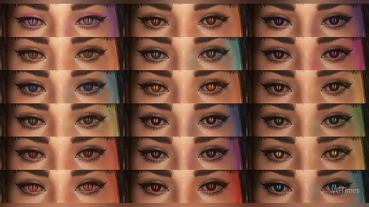 Cyberpunk 2077 — Коллекция глаз