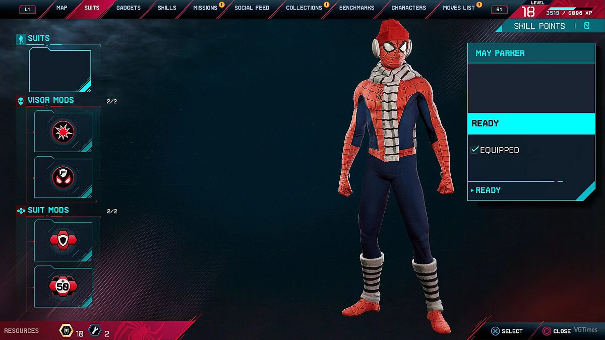 Marvel's Spider-Man: Miles Morales — Классический зимний костюм (новый слот)