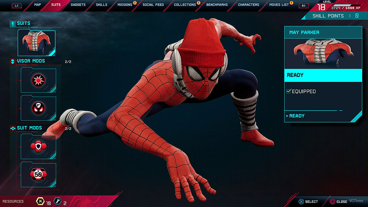 Marvel&#039;s Spider-Man: Miles Morales — Классический зимний костюм (новый слот)
