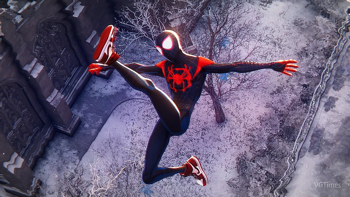 Marvel's Spider-Man: Miles Morales — Кроссовки Jordan 1