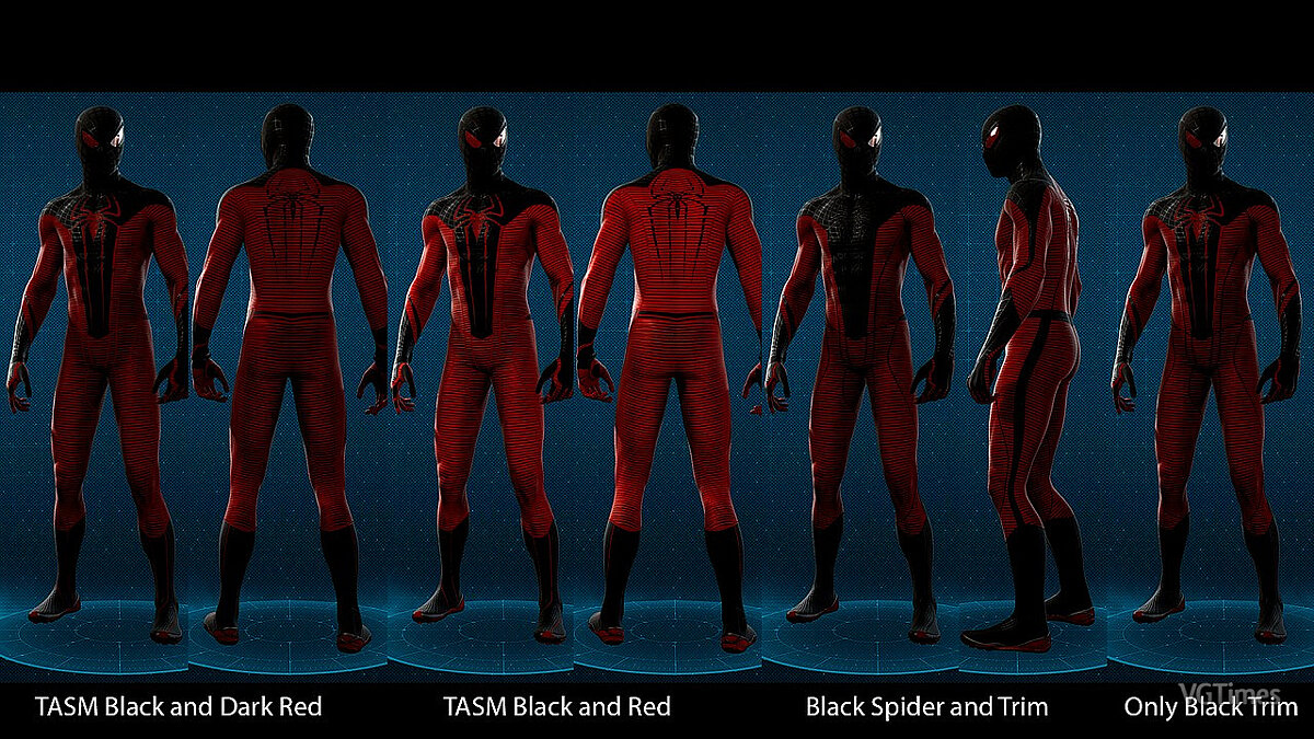 Marvel&#039;s Spider-Man Remastered — Черно-красный удивительный костюм