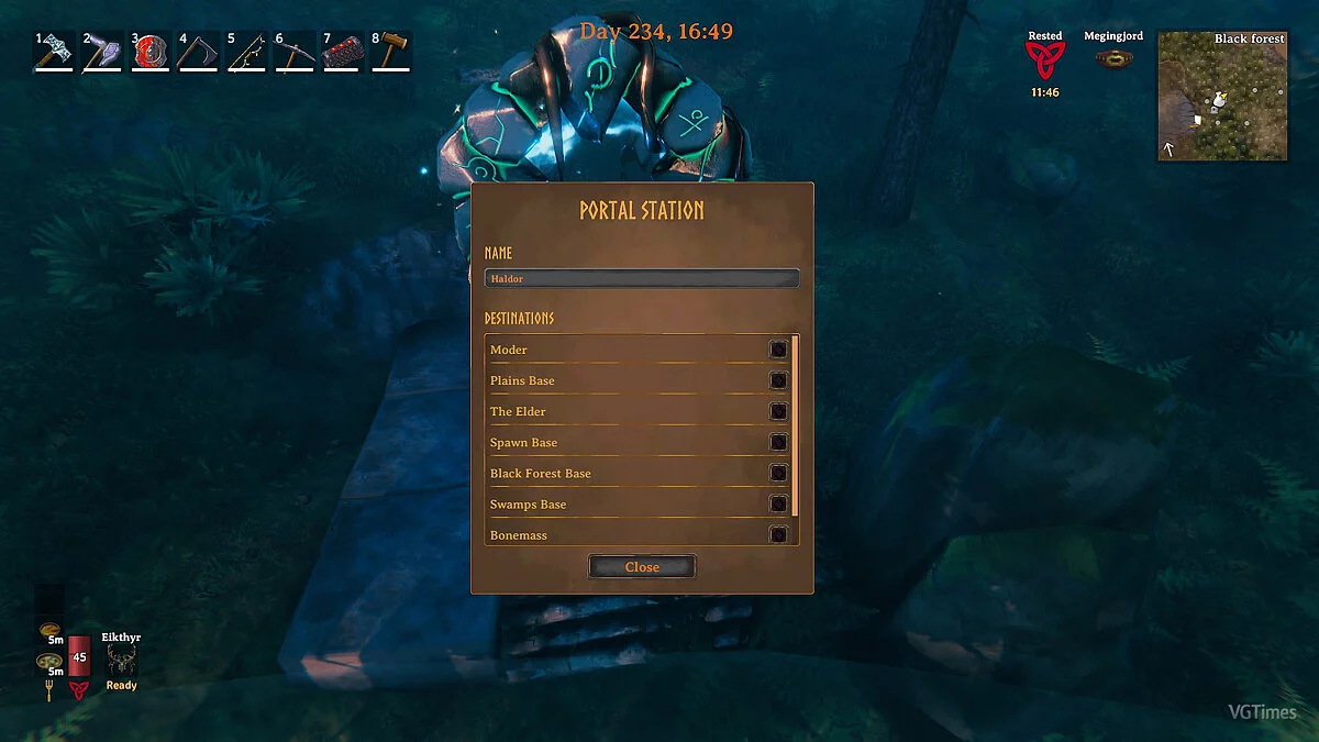 Valheim — Портальные станции