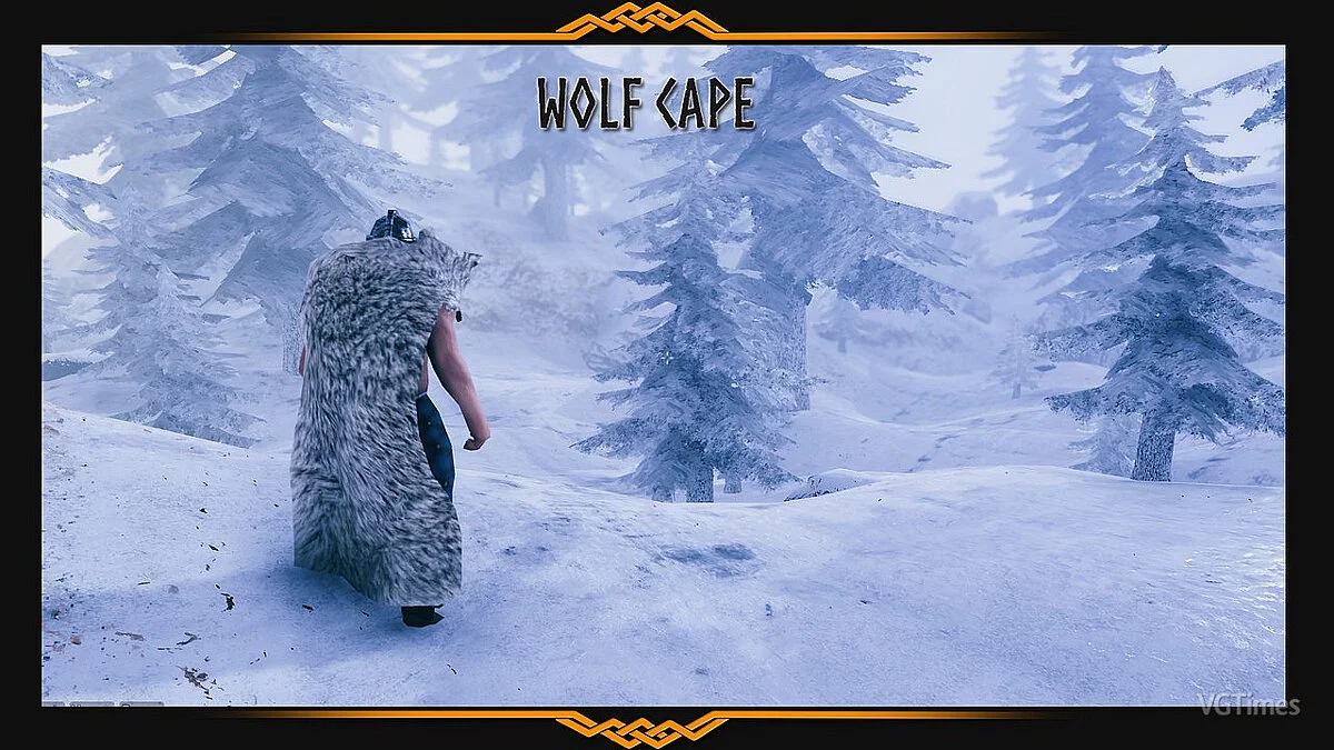Valheim — Волчий плащ HD