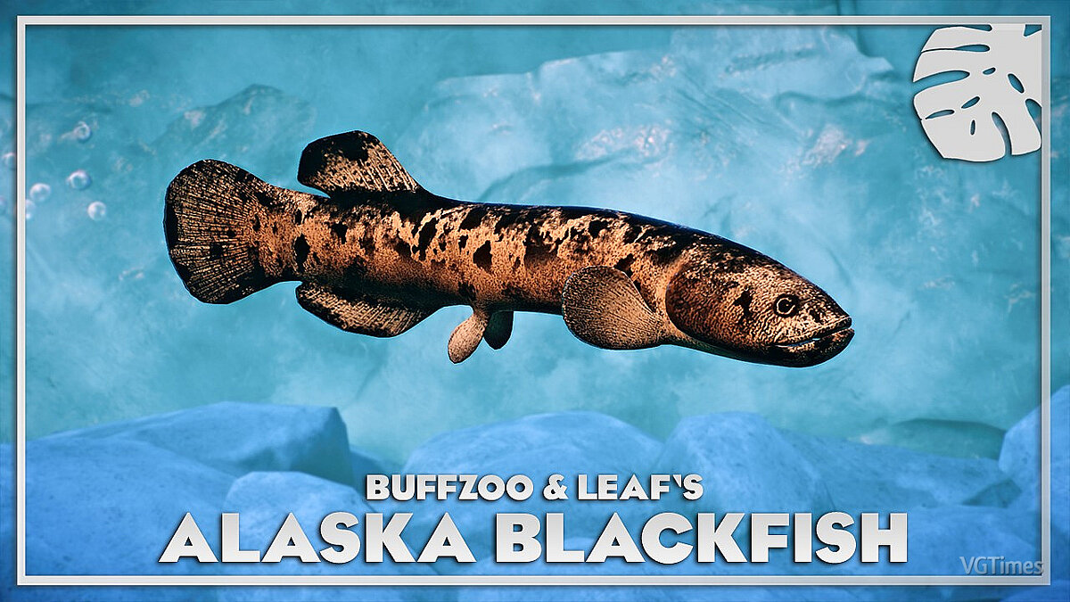 Planet Zoo — Аляскинская черная рыба — новые виды