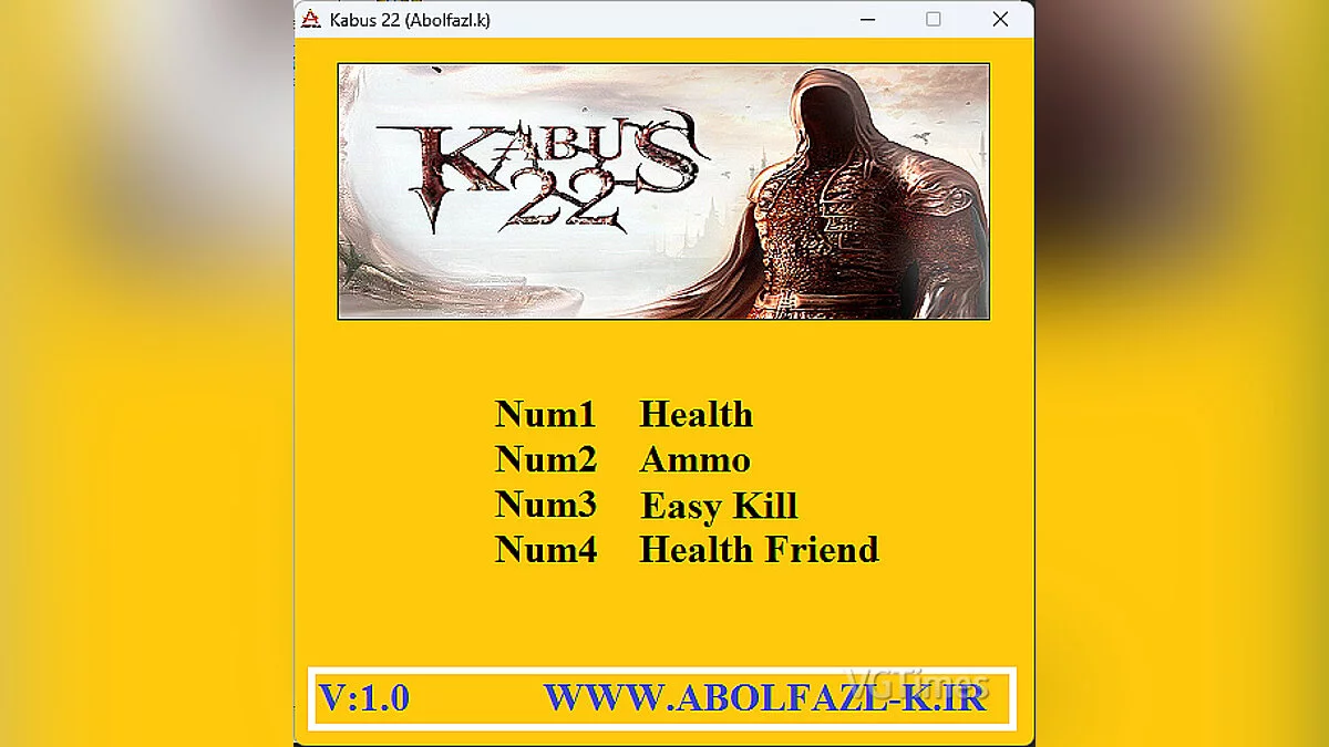Kabus 22 — Trainer (+4) [1.0]
