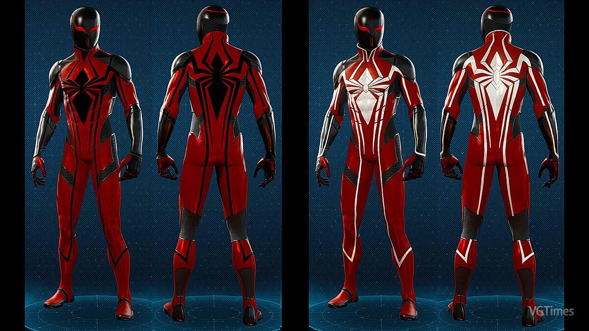 Marvel&#039;s Spider-Man Remastered — Красно-черный костюм MK 2