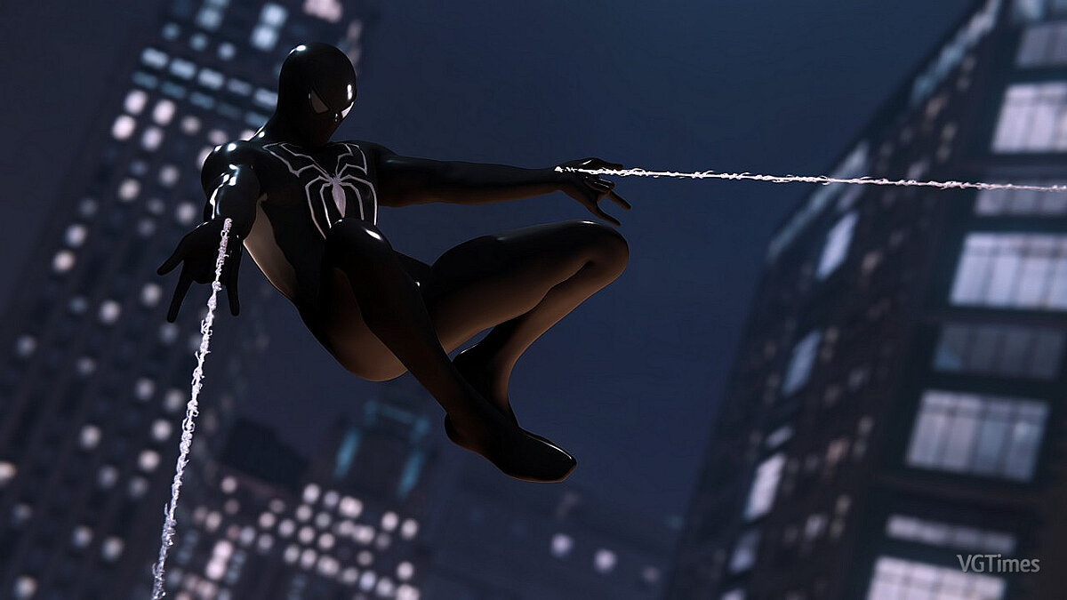 Marvel&#039;s Spider-Man Remastered — Неиспользованный черный костюм