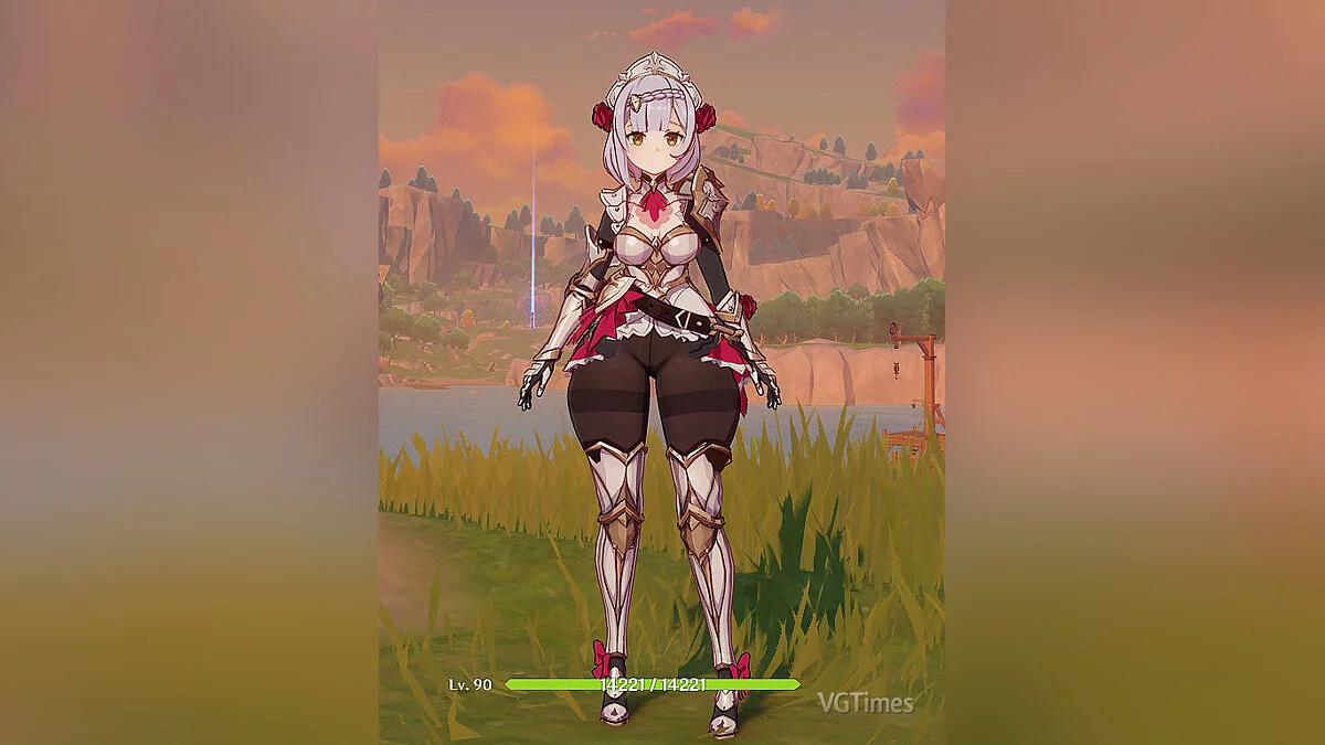 Genshin Impact — Ноэль с большой попой