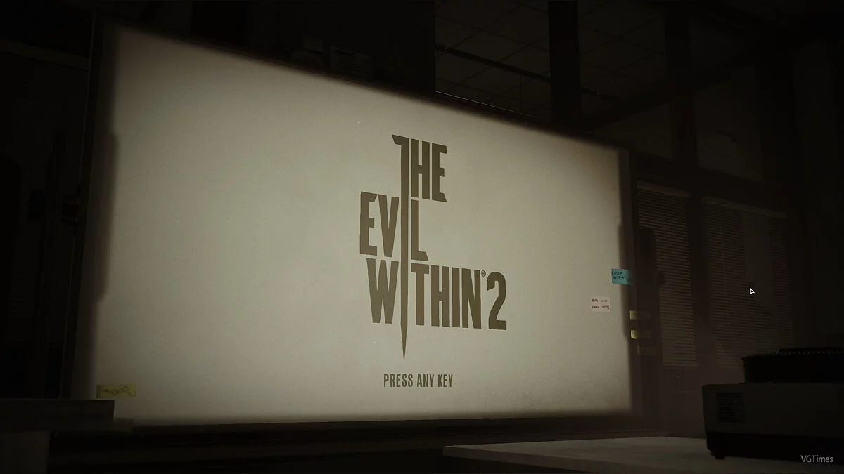 The Evil Within 2 — Пропуск интро