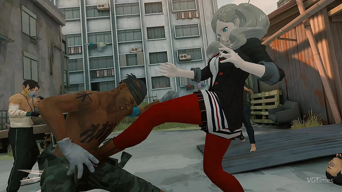 Sifu — Энн в зимней школьной форме