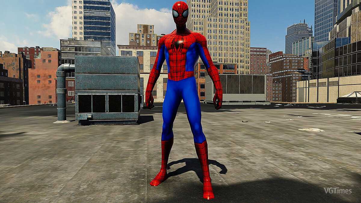 Marvel&#039;s Spider-Man Remastered — классический костюм из игры Marvel Future Fight