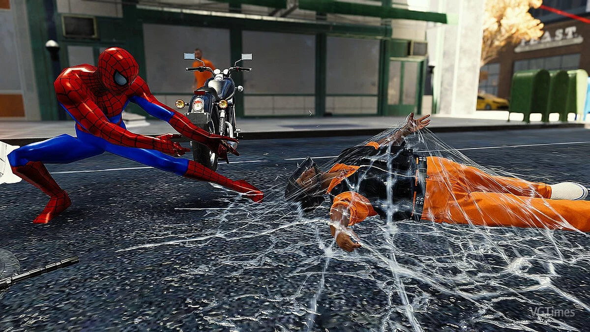 Marvel's Spider-Man Remastered — классический костюм из игры Marvel Future Fight