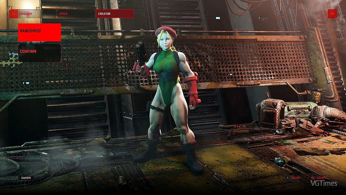 The Ascent — Кэмми из игры Street Fighter 5