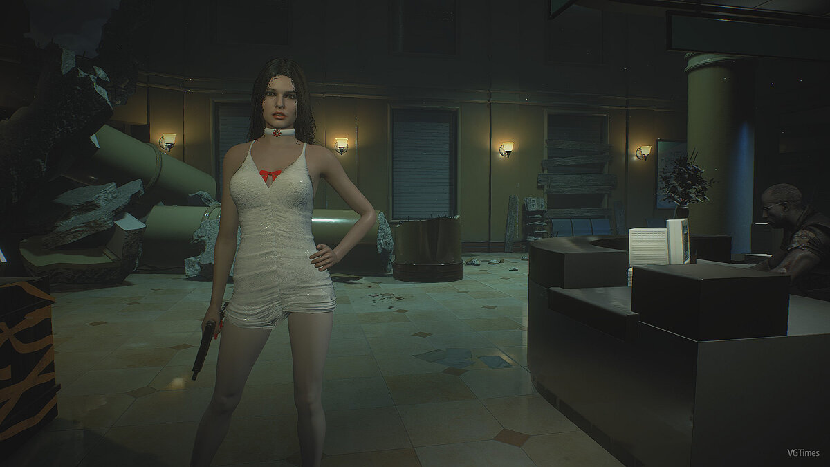 Resident Evil 3 — Джилл в свадебном платье