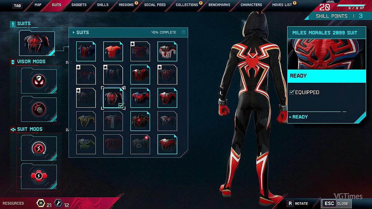 Marvel's Spider-Man: Miles Morales — Черно-красное золото 2099