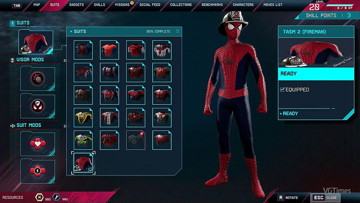 Marvel&#039;s Spider-Man: Miles Morales — Костюмы из игры The Amazing Spider-Man 2