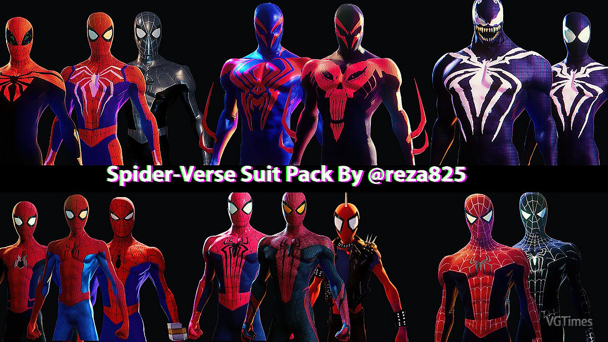 Marvel&#039;s Spider-Man: Miles Morales — Набор костюмов из «Паучьей вселенной»