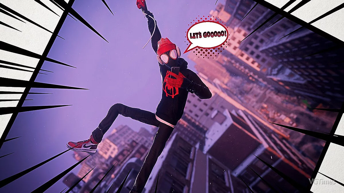 Marvel's Spider-Man: Miles Morales — Костюм из мультфильма «Через вселенные»