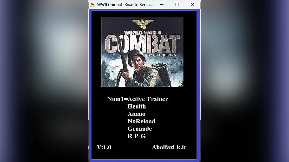 World War 2 Combat: Road to Berlin — Трейнер (+5) [1.0]