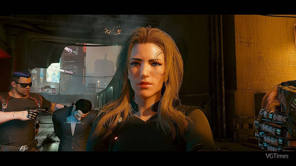 Cyberpunk 2077 — Юная Мередит Стаут