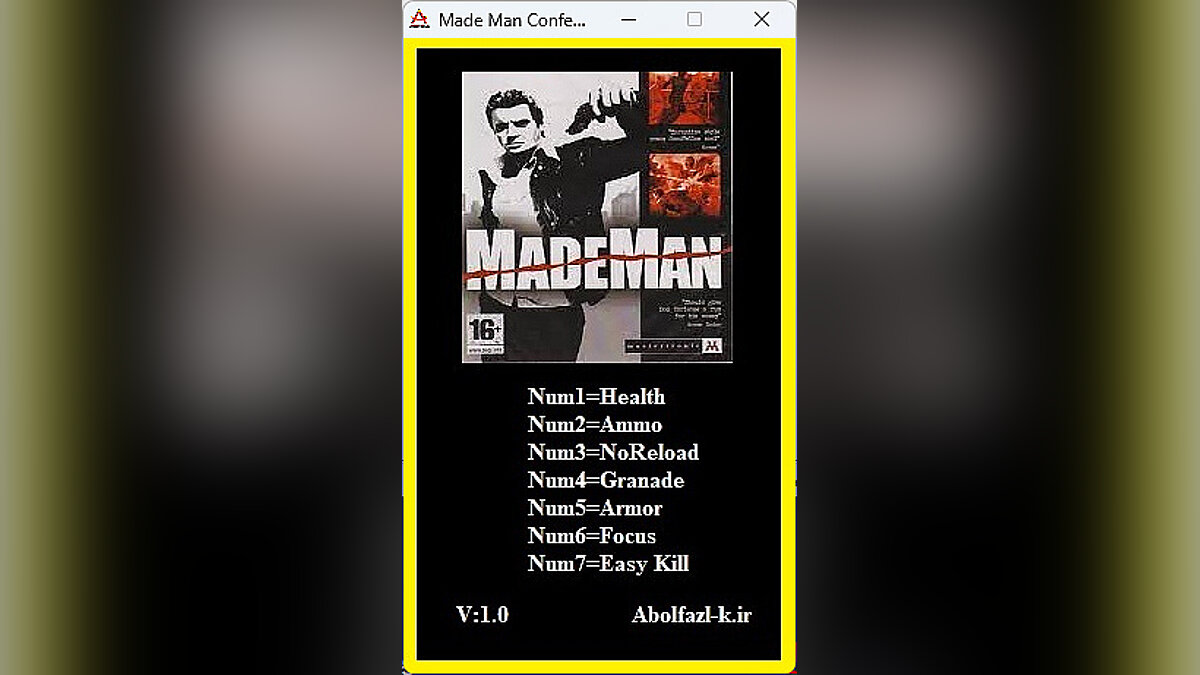 Читы для Made Man: Confessions of the Family Blood (Made Мan: Человек мафии)