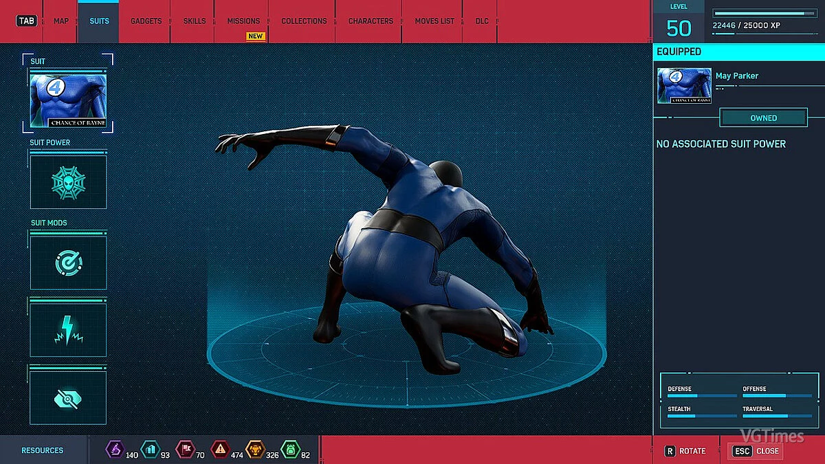 Marvel's Spider-Man Remastered — Костюм «Фантастической четверки»
