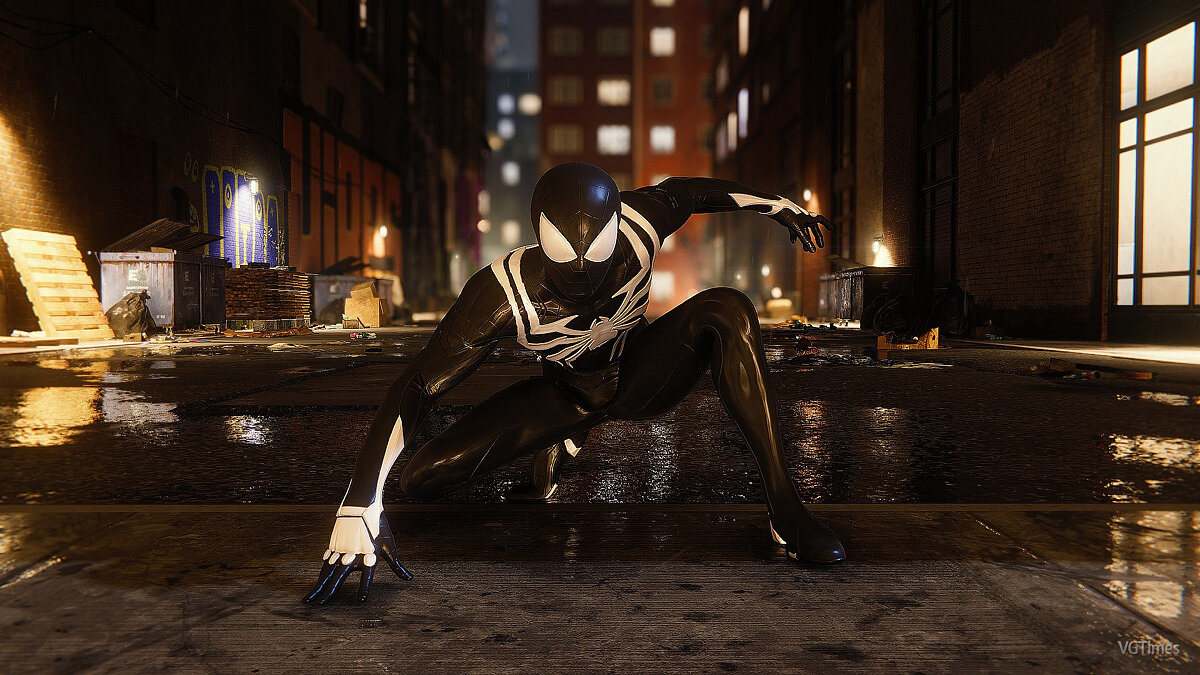 Marvel&#039;s Spider-Man Remastered — Расширенный костюм Симбиота (новый слот)