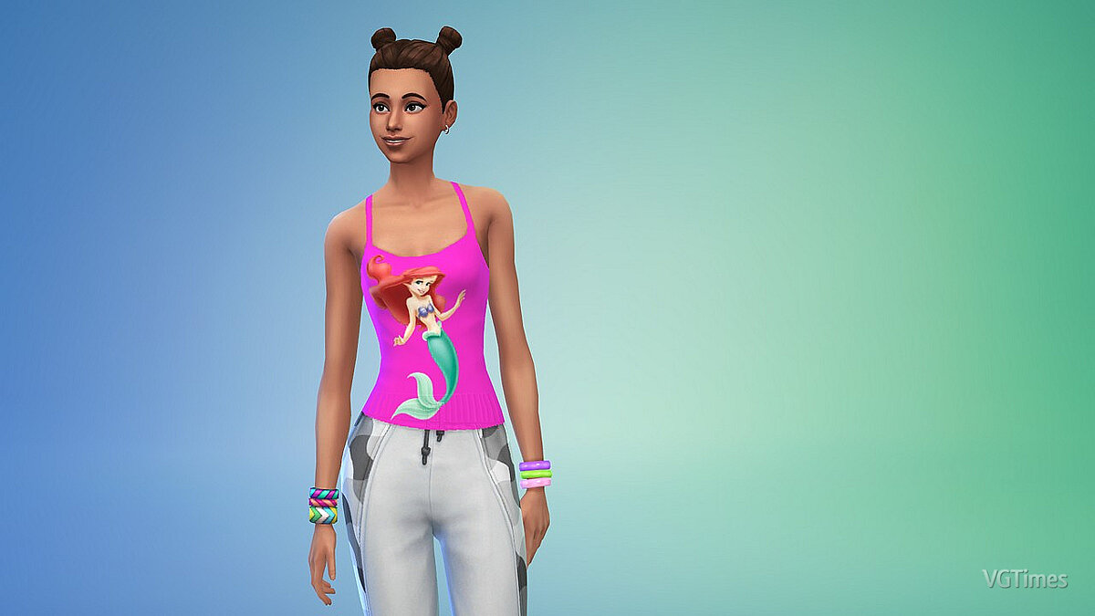 The Sims 4 — Майки с персонажами из Disney