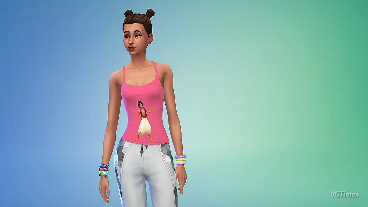 The Sims 4 — Майки с персонажами из Disney