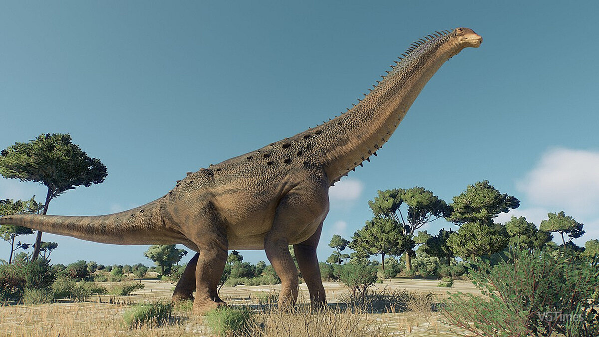 Jurassic World Evolution 2 — Палео-точный аламозавр