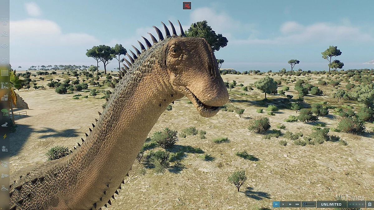 Jurassic World Evolution 2 — Палео-точный аламозавр