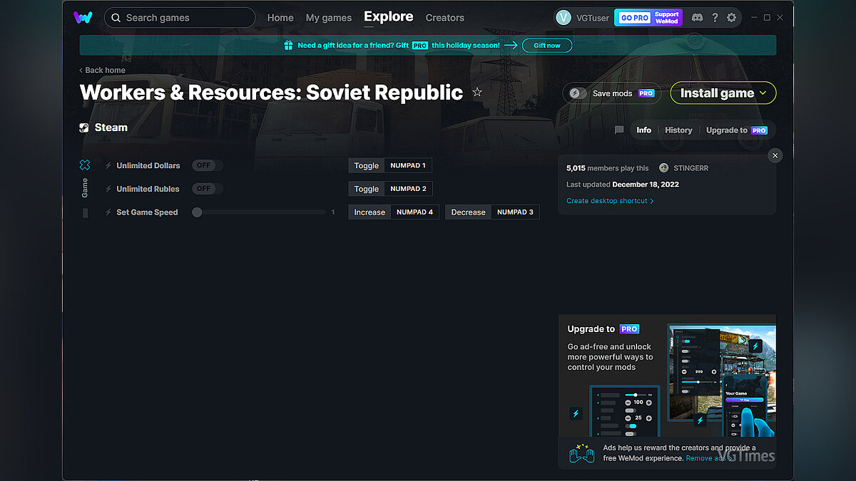 Workers and Resources: Soviet Republic — Трейнер (+3) от 18.12.2022 [WeMod]