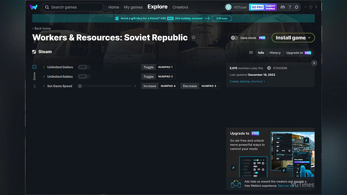 Workers &amp; Resources: Soviet Republic — Трейнер (+3) от 18.12.2022 [WeMod]