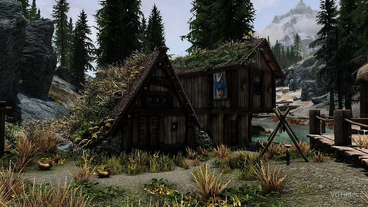 Elder Scrolls 5: Skyrim Special Edition — Большая деревня Миксуотер Милл