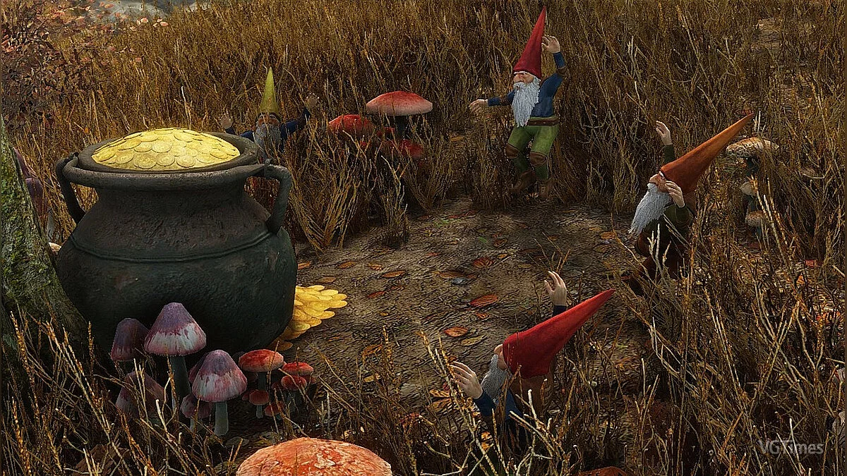 Elder Scrolls 5: Skyrim Special Edition — Садовые гномы