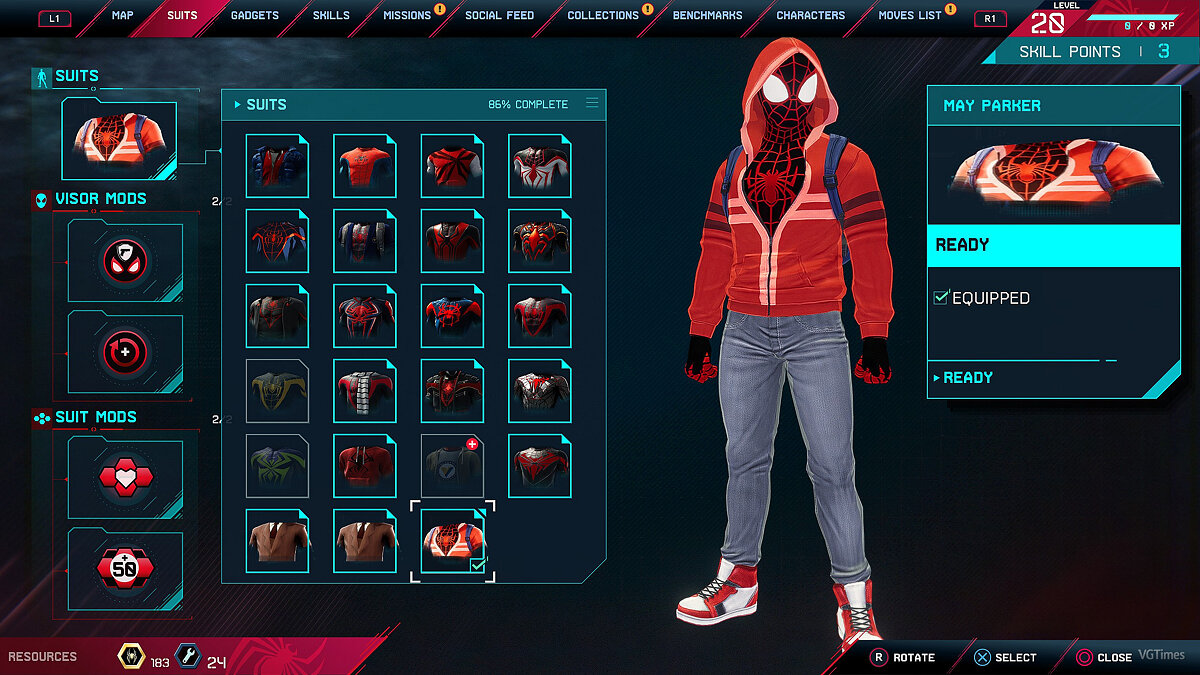 Marvel&#039;s Spider-Man: Miles Morales — Уличный костюм из игры Marvel Ultimate Alliance 3 (новый слот)