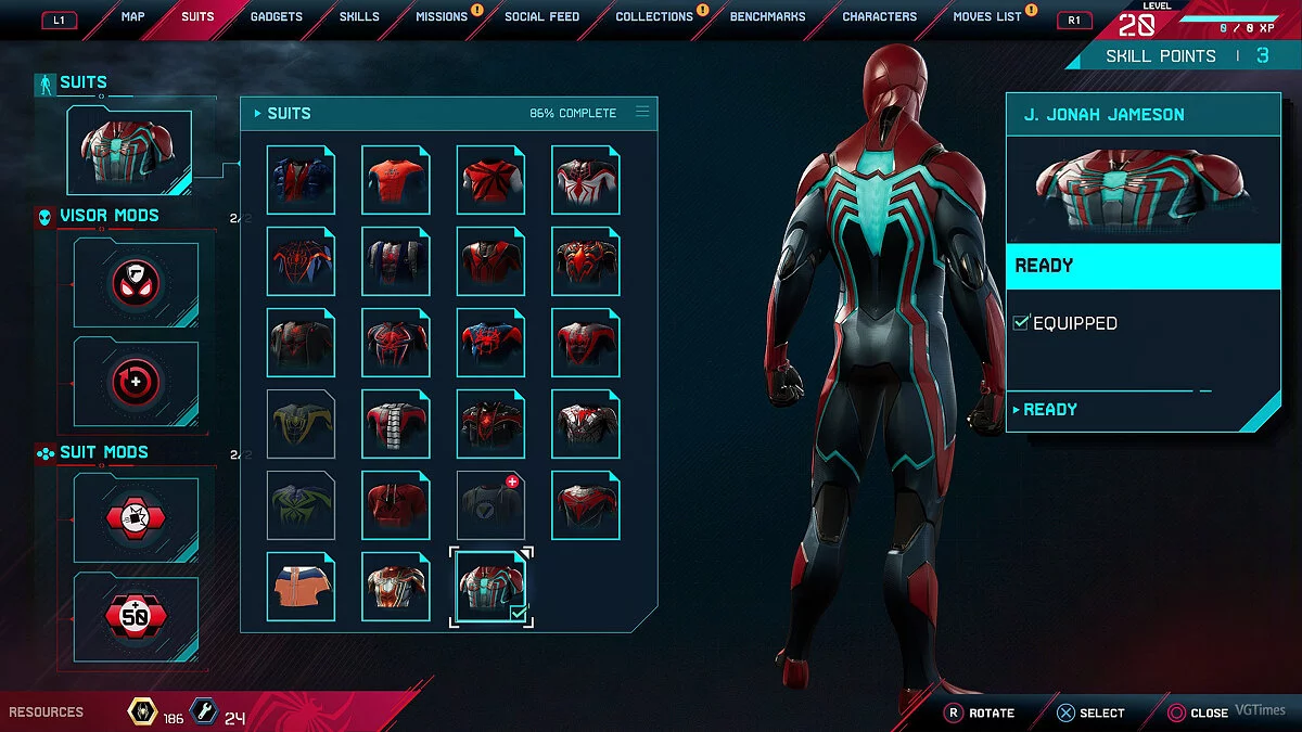 Marvel&#039;s Spider-Man: Miles Morales — Костюм скорости (новый слот)