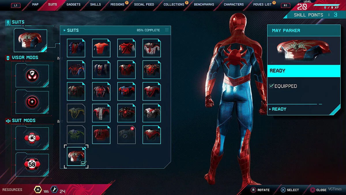 Marvel's Spider-Man: Miles Morales — Паучья броня MK4