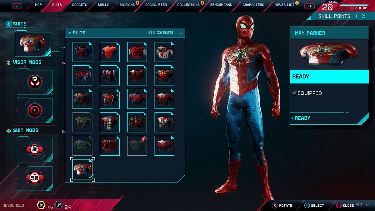 Marvel&#039;s Spider-Man: Miles Morales — Паучья броня MK4