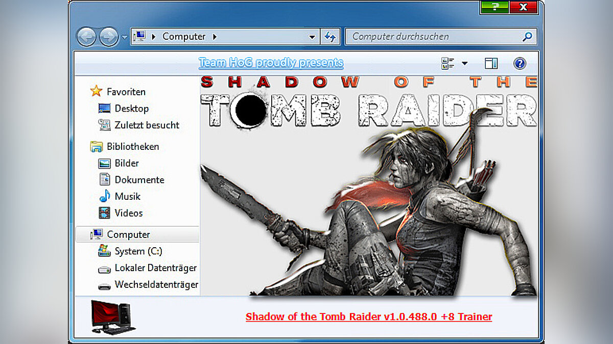 Shadow of the Tomb Raider — Трейнер (+8) [1.0.4880.0: Epic & Steam]