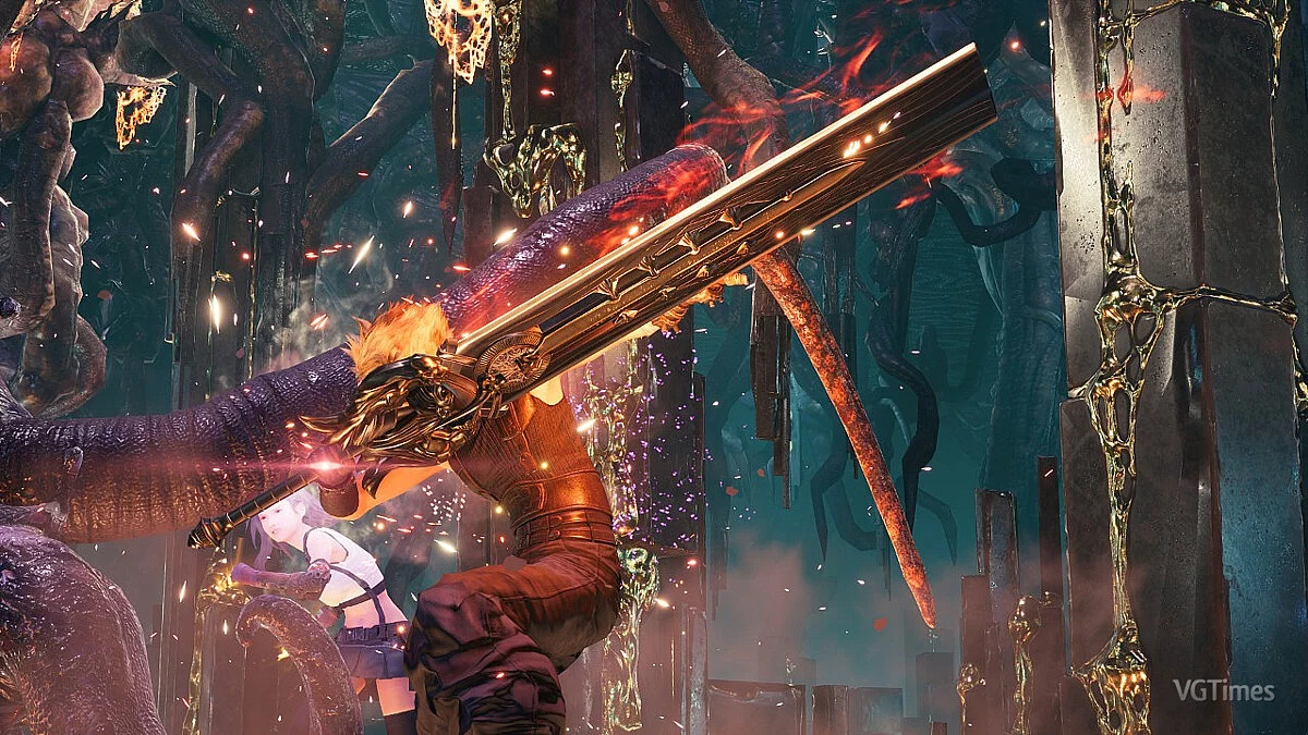 Final Fantasy VII Remake — Меч «Хардедж»