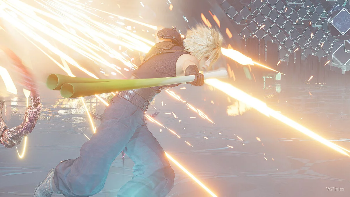 Final Fantasy VII Remake — Меч - лук-порей