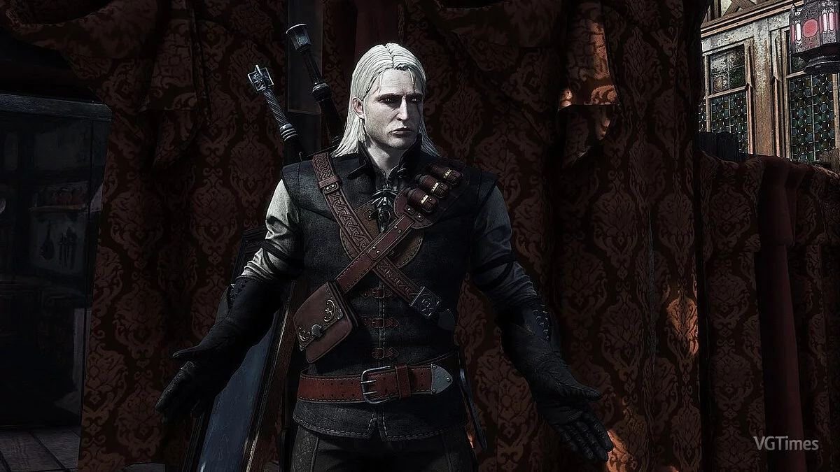 The Witcher 3: Wild Hunt - Complete Edition — Лицо Геральта из первой части игры «Ведьмак»