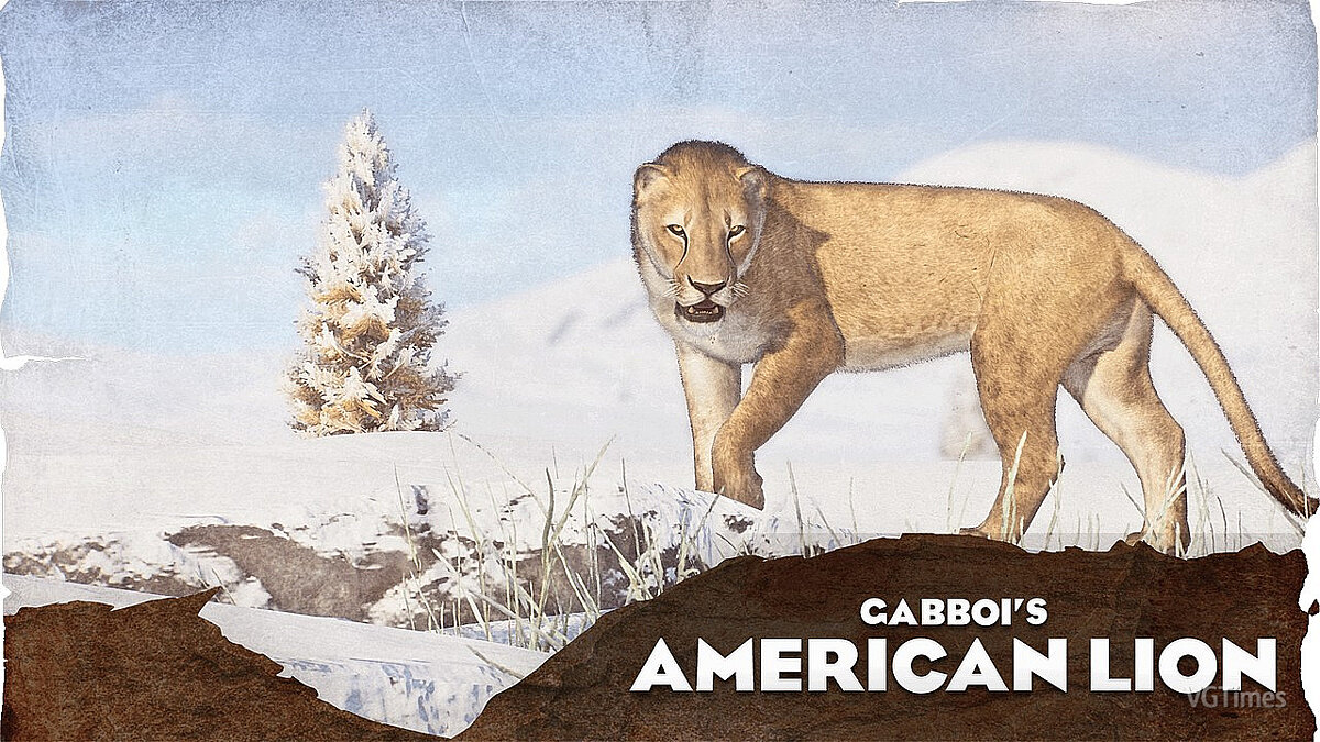 Planet Zoo — Американский лев - новый вид