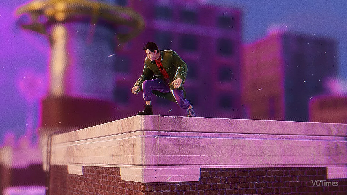 Marvel's Spider-Man: Miles Morales — Питер Паркер из мультфильма «Через вселенные»