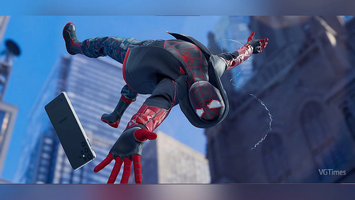 Marvel&#039;s Spider-Man: Miles Morales — Телефон Samsung