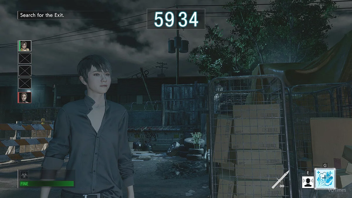 Resident Evil: Resistance — Кэра из игры Detroit Become Human