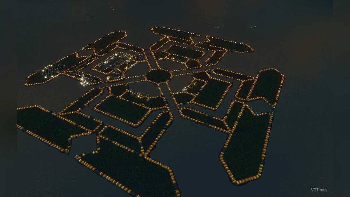Cities: Skylines — Искусственный тропический остров
